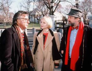  Dustin Hoffman, Anne Heche y Robert De Niro en Mentiras que matan.